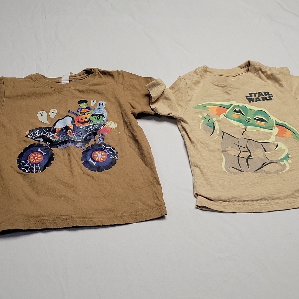 Star Wars Kids' Tan Graphic T-Shirt